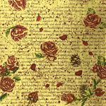 Frozen Roses Deluxe Paper Gold