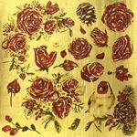 Frozen Roses Deluxe Paper Gold