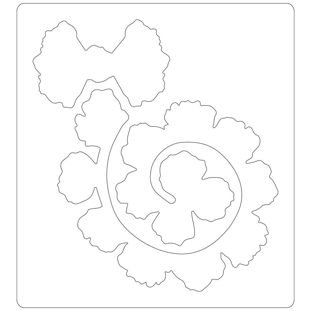 Fustella Bigz Cabbage Rose