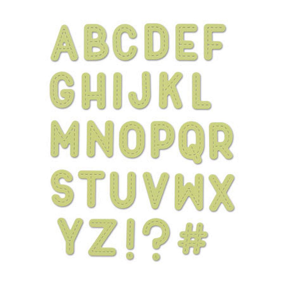 Fustella Cut-Mi Light Puffy Alphabet