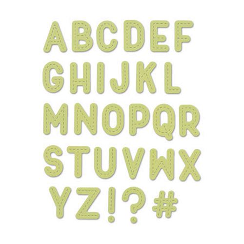 Fustella Cut-Mi Light Puffy Alphabet