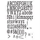 Fustella Just a Note Alphabet