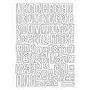 Fustella Just a Note Alphabet