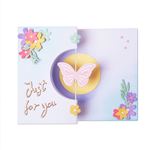 Fustella Thinlits Butterfly Spinner Card