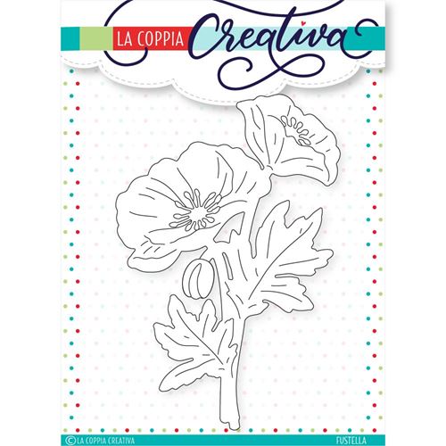 Fustella metallica Due Papaveri