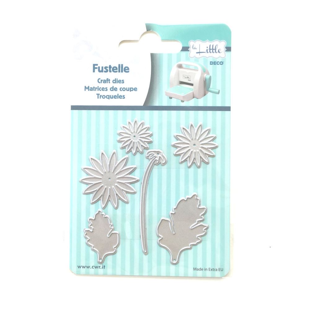 Fustella metallica Fiori e Foglie