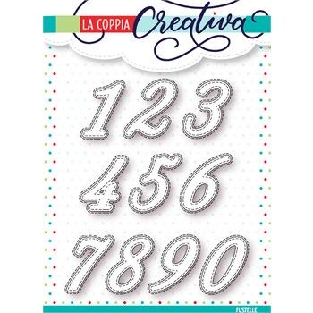 Fustella metallica Numeri Cuciti