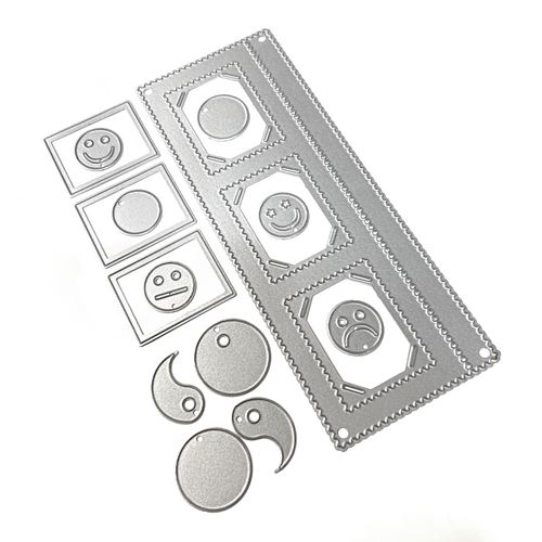 Fustella metallica Once in a Lifetime Photo Frame Overlay