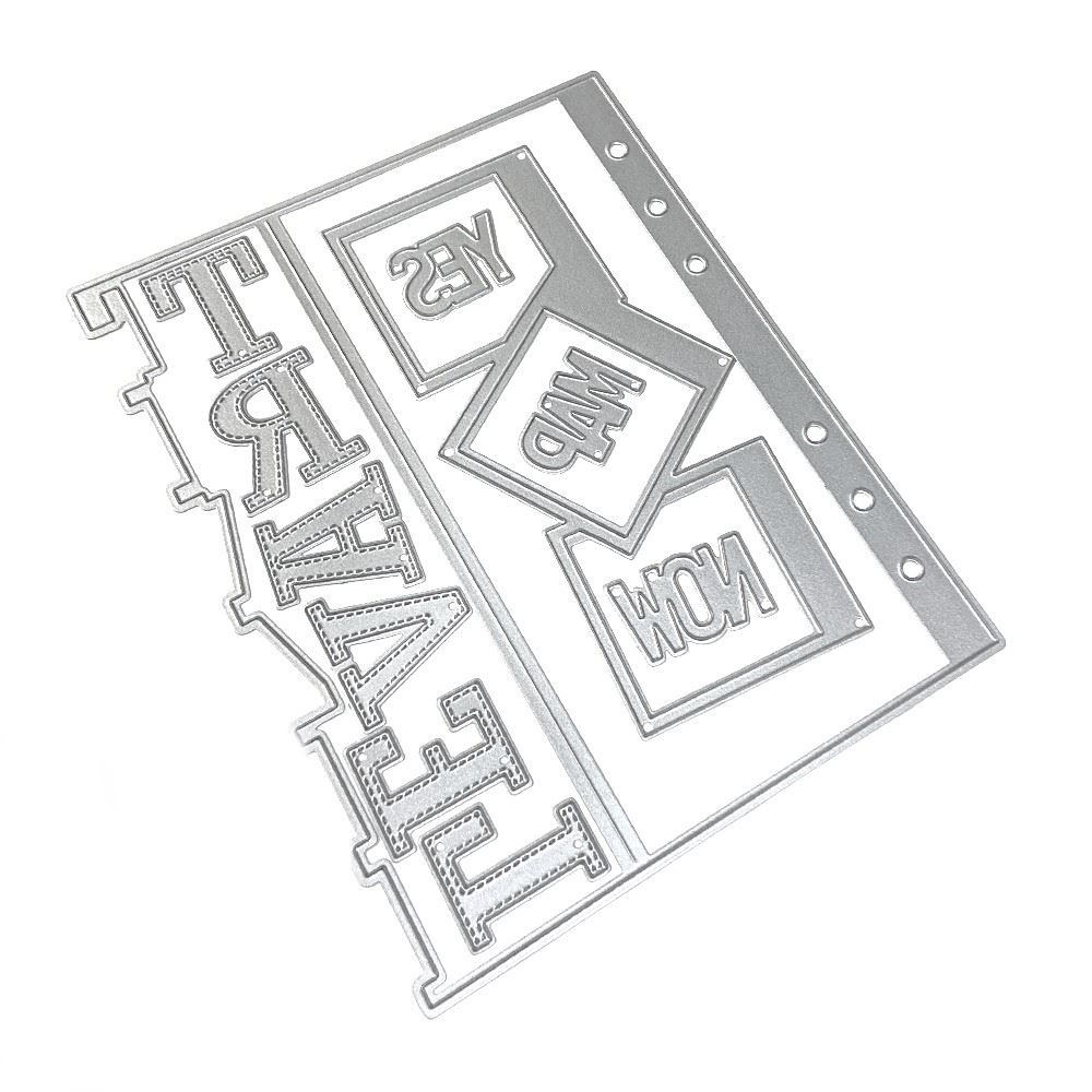 Fustella metallica Once in a Lifetime Travel Fold Out