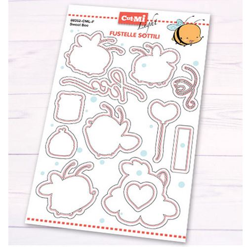 Fustelle metalliche Sweet Bee