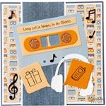 Fustella metallica con Note Musicali