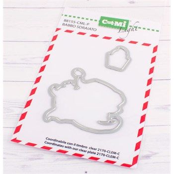 Fustelle Cut-Mi Light Babbo Natale Sdraiato