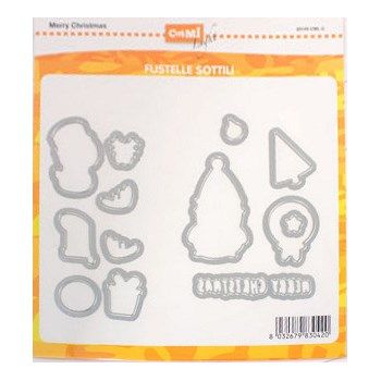 Fustelle Cut-Mi Light Merry Christmas