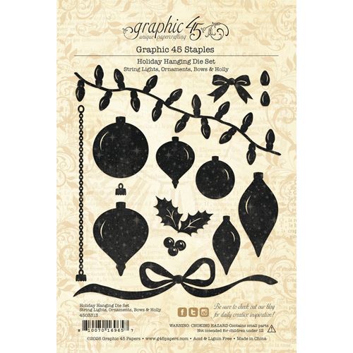Fustelle Metalliche Holiday Hanging