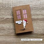 Fustelle ed Embossing Christmas Door