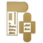 Fustelle ed Embossing 3D Cassetta per Lettere