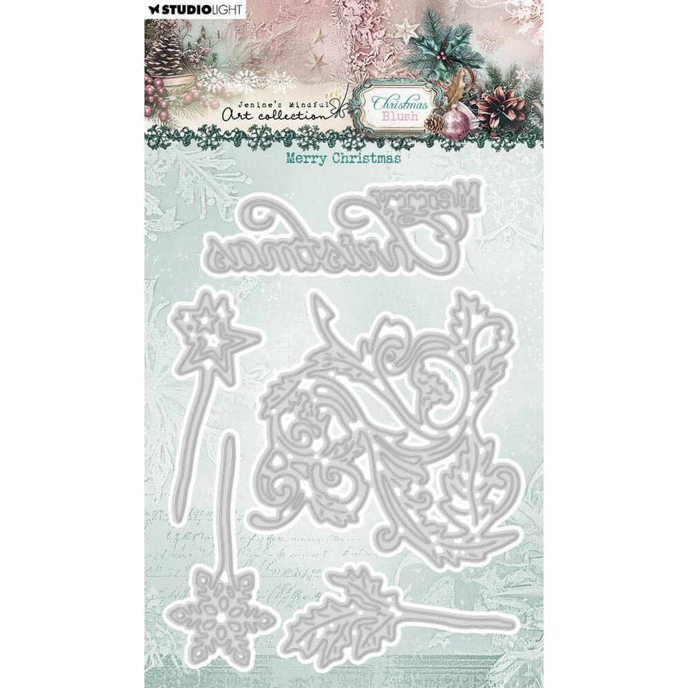 Fustelle in metallo Christmas Blush Merry Christmas