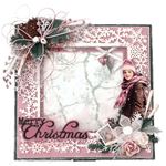 Fustelle in metallo Christmas Blush Merry Christmas