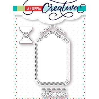 Fustelle in metallo Tag aperta 2