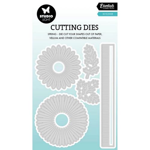 Fustelle metalliche 3D Flowers