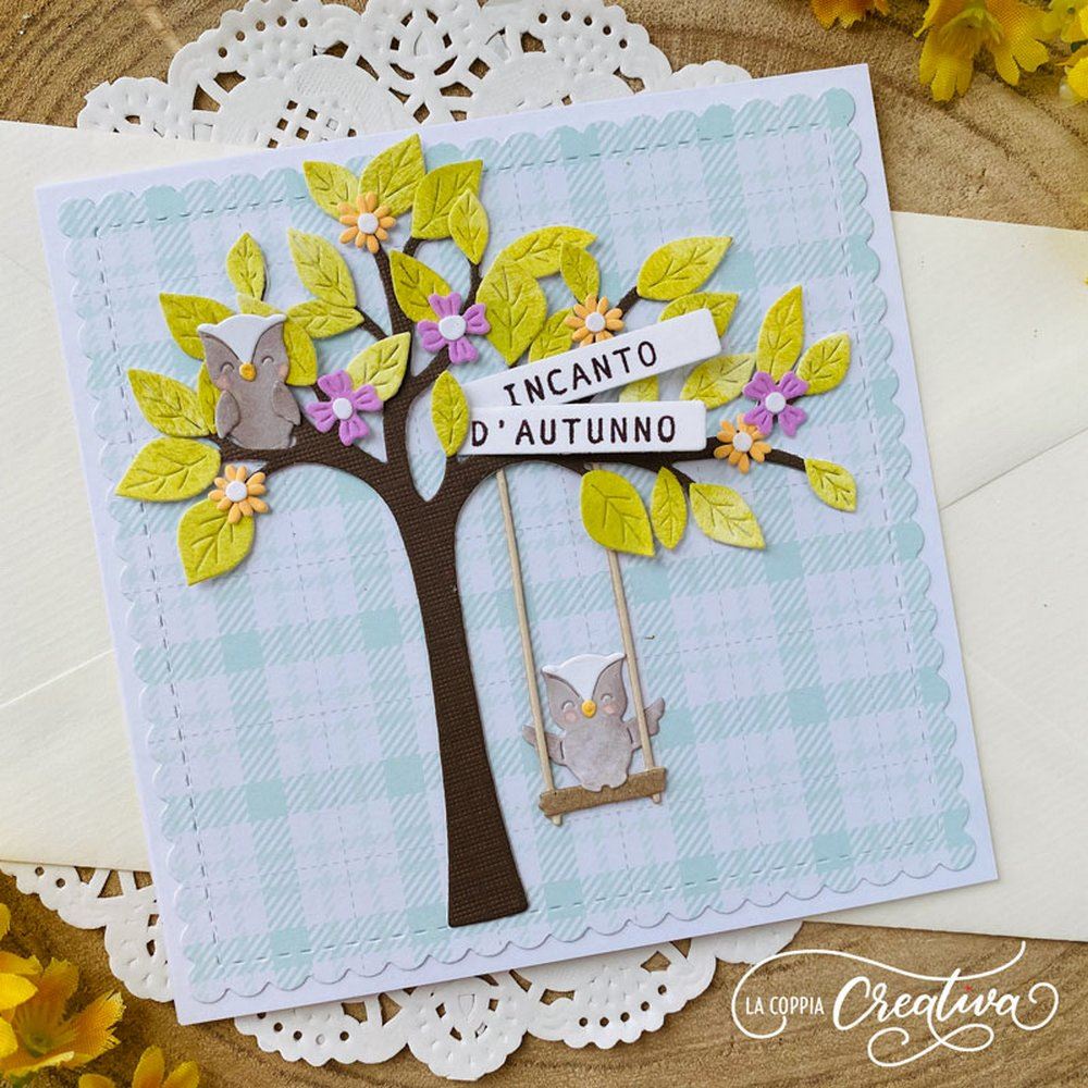 Fustelle Per Biglietti E Scrapbooking - In Acciaio Carbonio, Forme Fiore/Foglia, Riutilizzabili