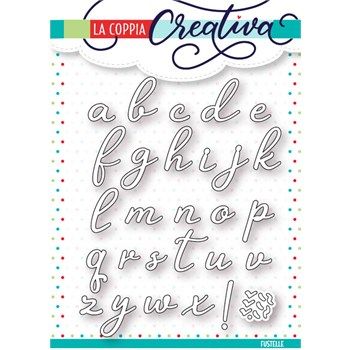 Fustelle metalliche Alfabeto Corsivo Minuscolo