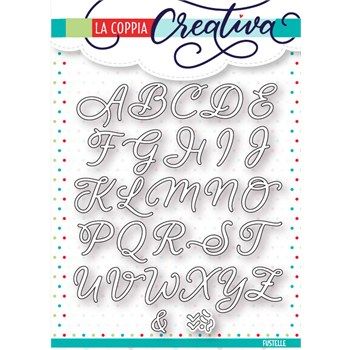Fustelle metalliche Alfabeto Corsivo Maiuscolo