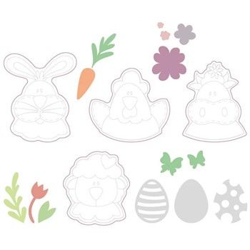 Fustelle metalliche Amici di Primavera