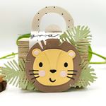 Fustelle metalliche Animal Box Lion & Giraffe Add-on