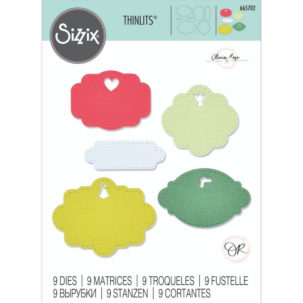 Fustelle metalliche Aperture Labels