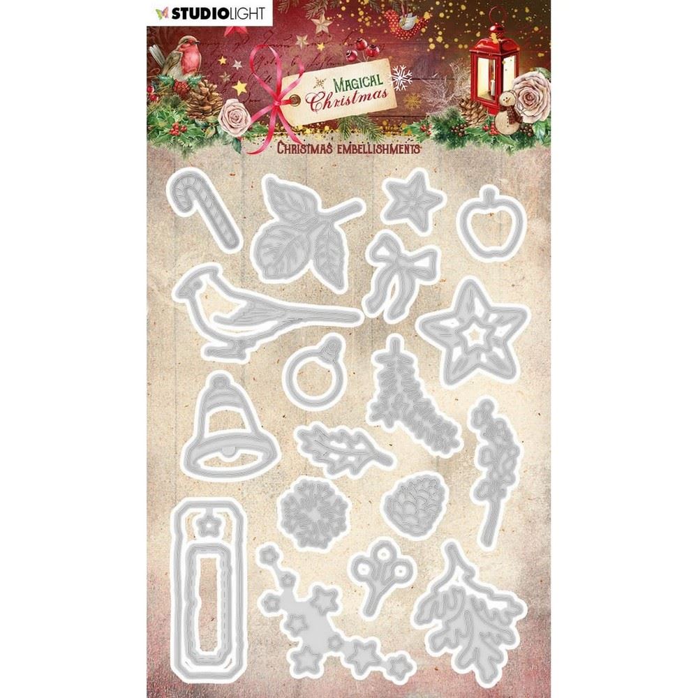 Fustelle metalliche Christmas Embellishments