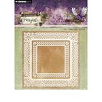 Fustelle metalliche Cornice in pizzo quadrate Enchanted Fairytale