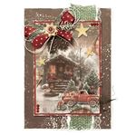 Fustelle metalliche Cottage Christmas Decorazioni natalizie