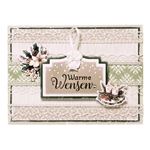 Fustelle metalliche Cottage Christmas Etichette