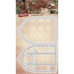 Fustelle metalliche Cottage Christmas Fienile