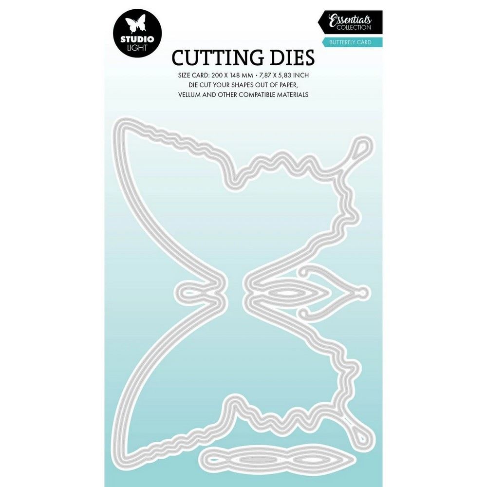 Fustelle metalliche Farfalla Grande