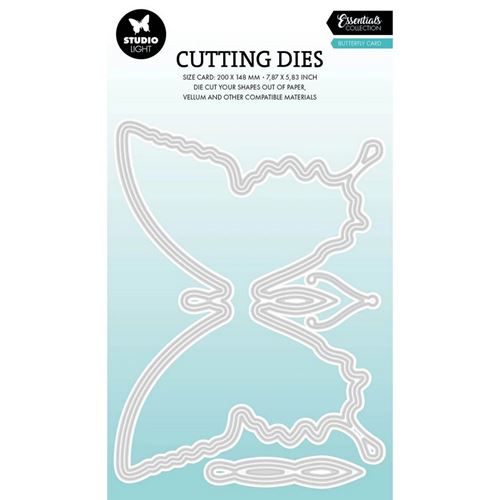 Fustelle metalliche Farfalla Grande