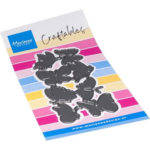 Fustelle metalliche Farfalle varie