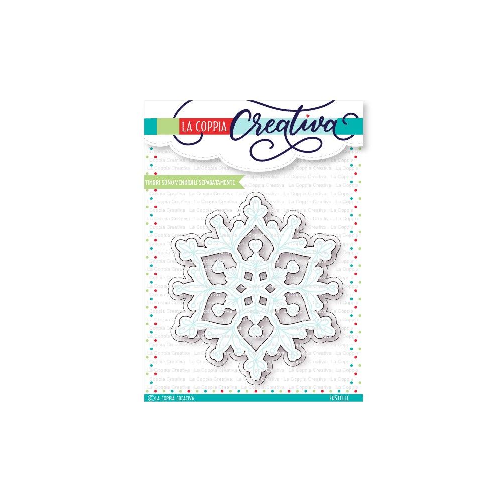 Fustelle metalliche Fiocco di Neve Grande