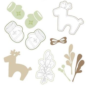 Fustelle metalliche Forever Green