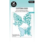 Fustelle metalliche Ghirigori e Farfalle