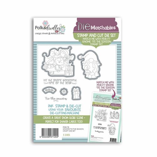 Fustelle metalliche Gnome Tis The Season