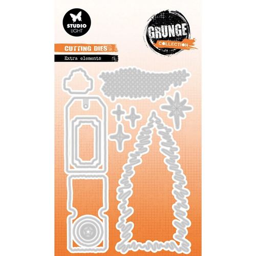 Fustelle metalliche Grunge Collection Extra Elements