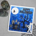 Fustelle metalliche Halloween Graveyard