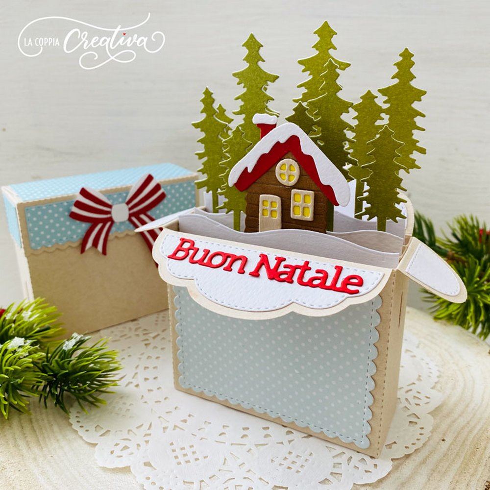 SENHAI Fustelle per la creazione di biglietti, fustelle natalizie in metallo per scrapbooking SENHAI Fustelle per la creazione di biglietti, fustelle natalizie in metallo per scrapbooking