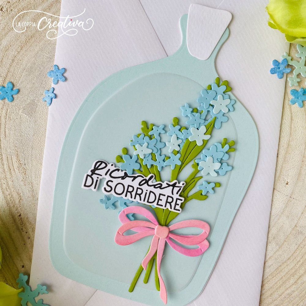Set 3 Fustelle In Acciaio Con Scritte Di Auguri | Dimensioni 7,4 - 8,2 Cm | Per Cardmaking, Scrapbooking E Decorazioni Fai Da Te - 3