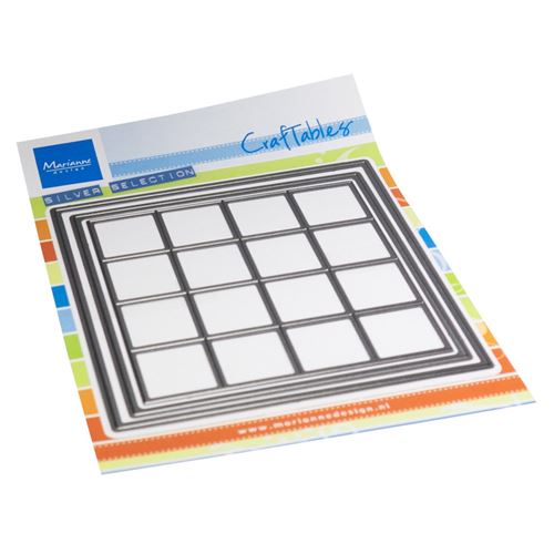 Fustelle metalliche Pixel Square