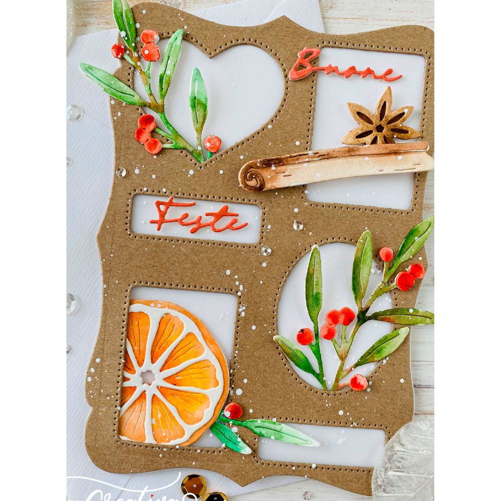 Fustelle Natalizie In Metallo Per Scrapbooking: Taglia Forme Di Casette, Alci E Fiocchi Di Neve - Kit Fai Da Te Per Decorazioni, Lanterne E Biglietti Di Natale!