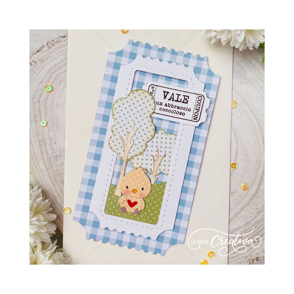 SPELLBINDERS - set di fustelle - Pretty Birds - Il Negozio della mamma di Cle
