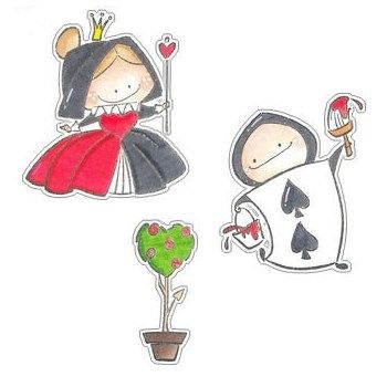 Fustelle metalliche Regina di Cuori